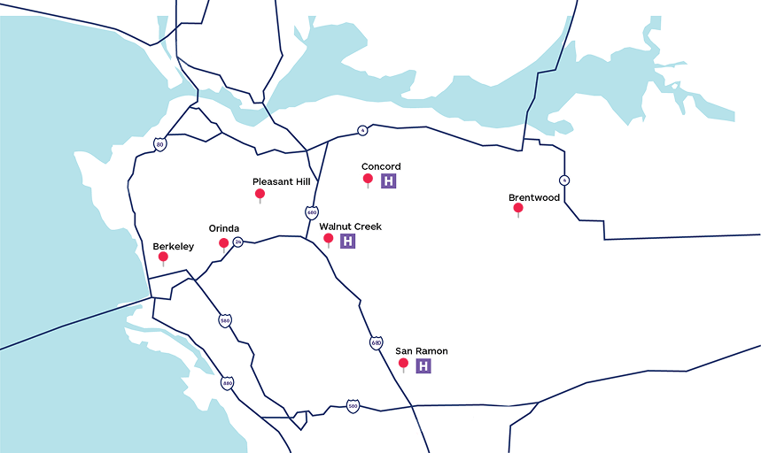 specialty medical group map
